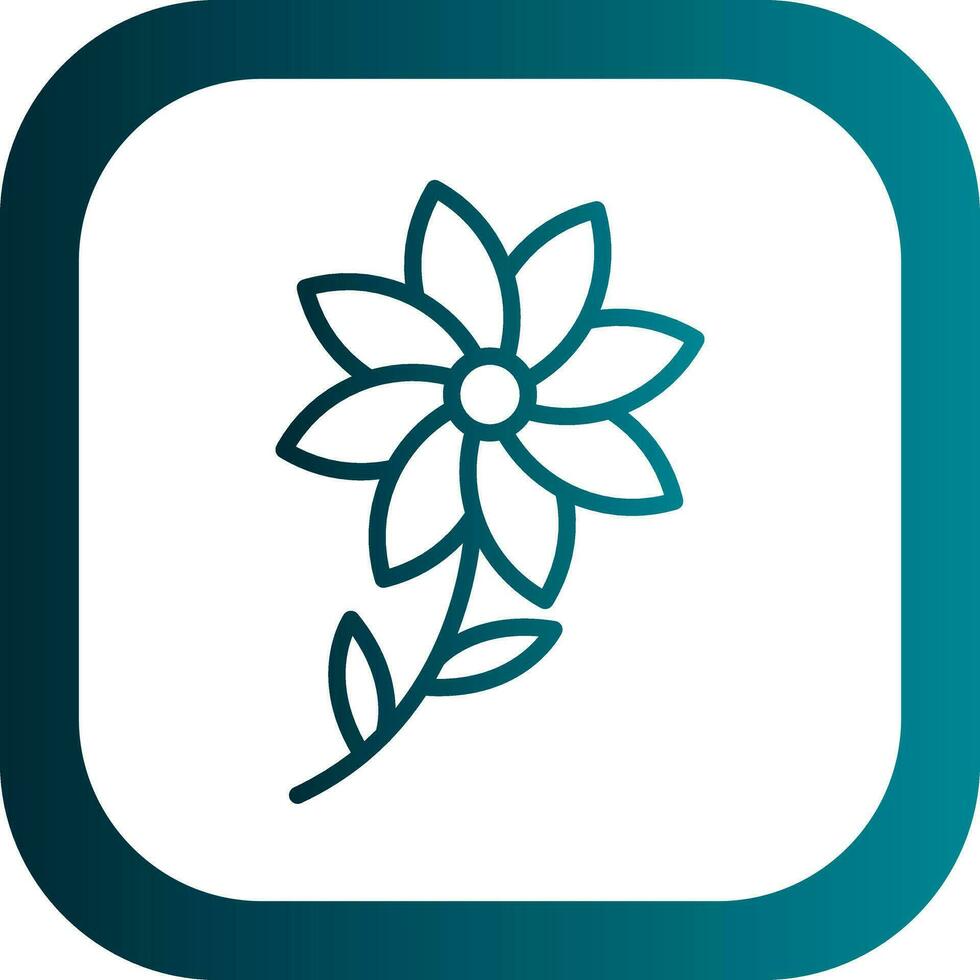 Flower Vector Icon Design