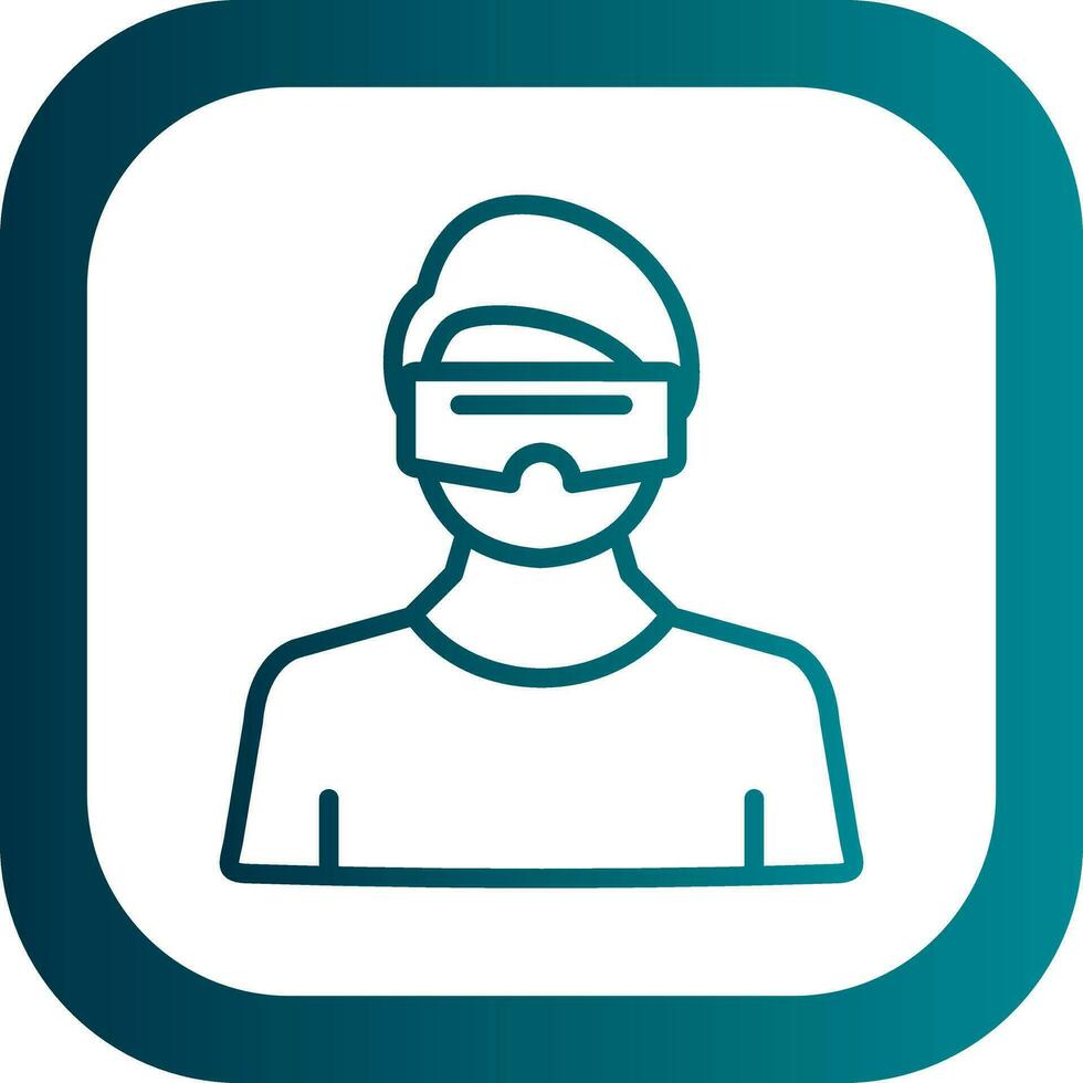Virtual Reality Vector Icon Design