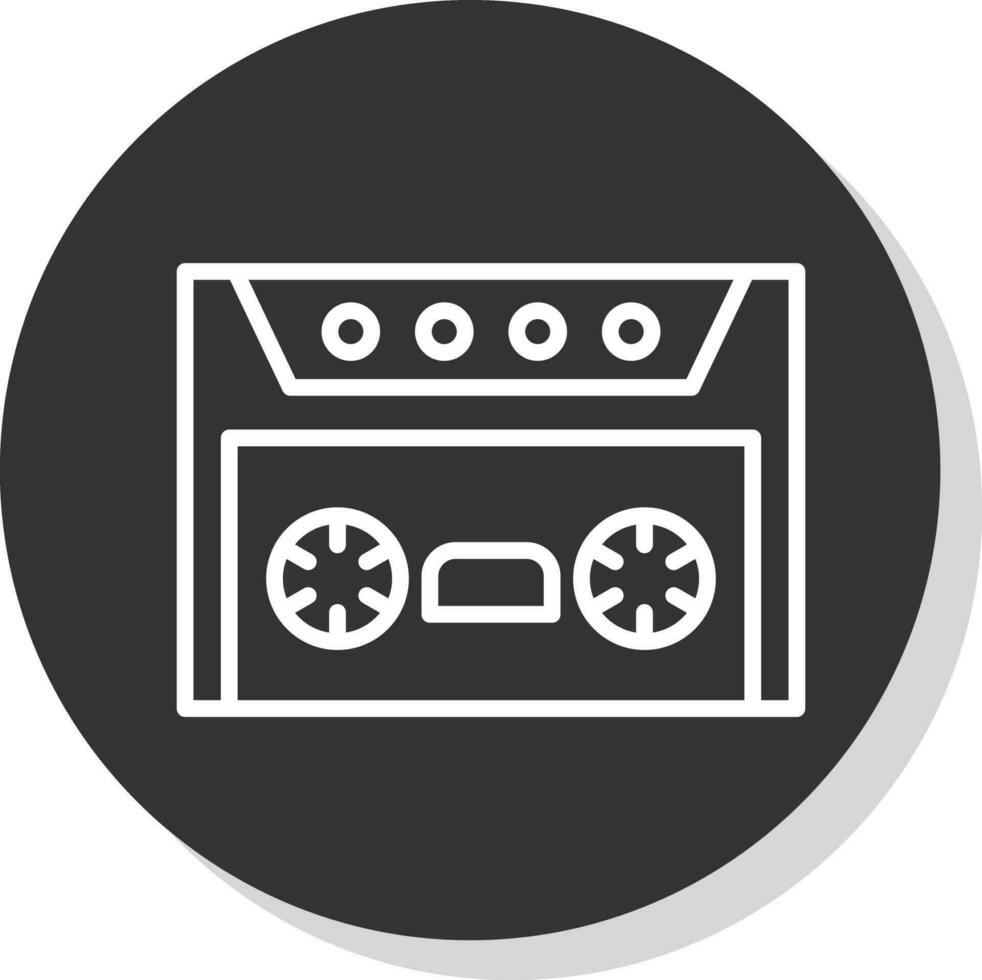 Cassette Vector Icon Design