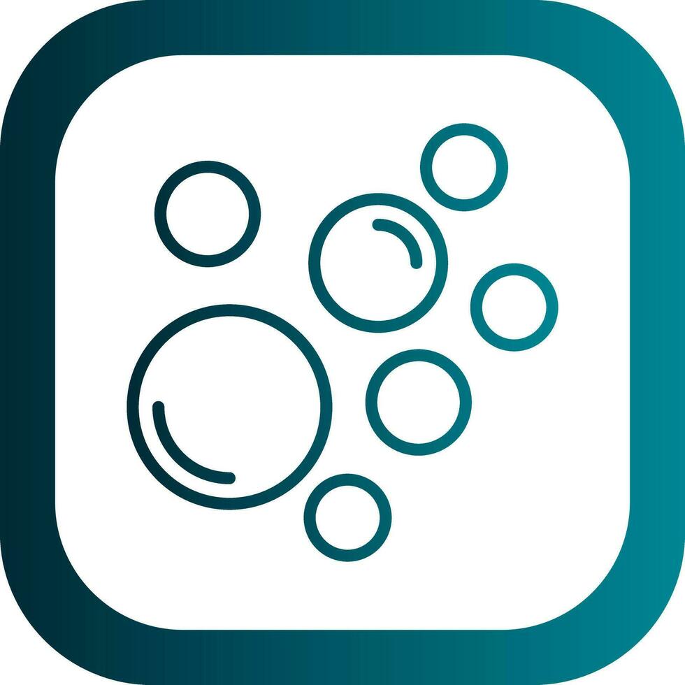Bubbles Vector Icon Design