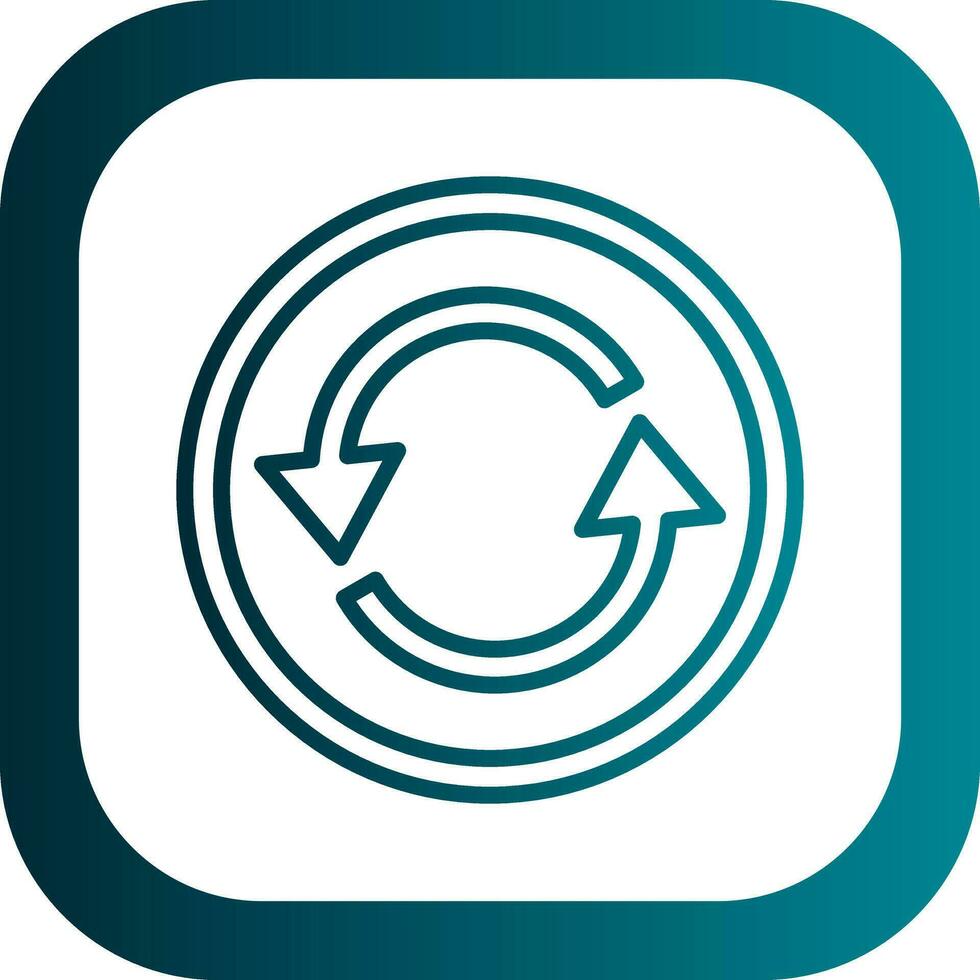 Refresh Arrow Vector Icon Design
