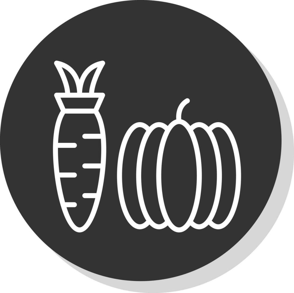 Vegetables Vector Icon Design