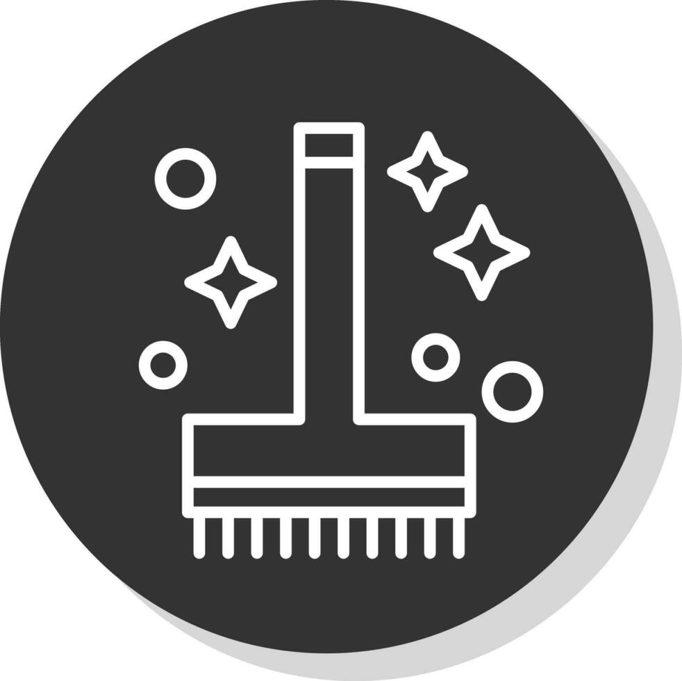 Broom Vector Icon Design