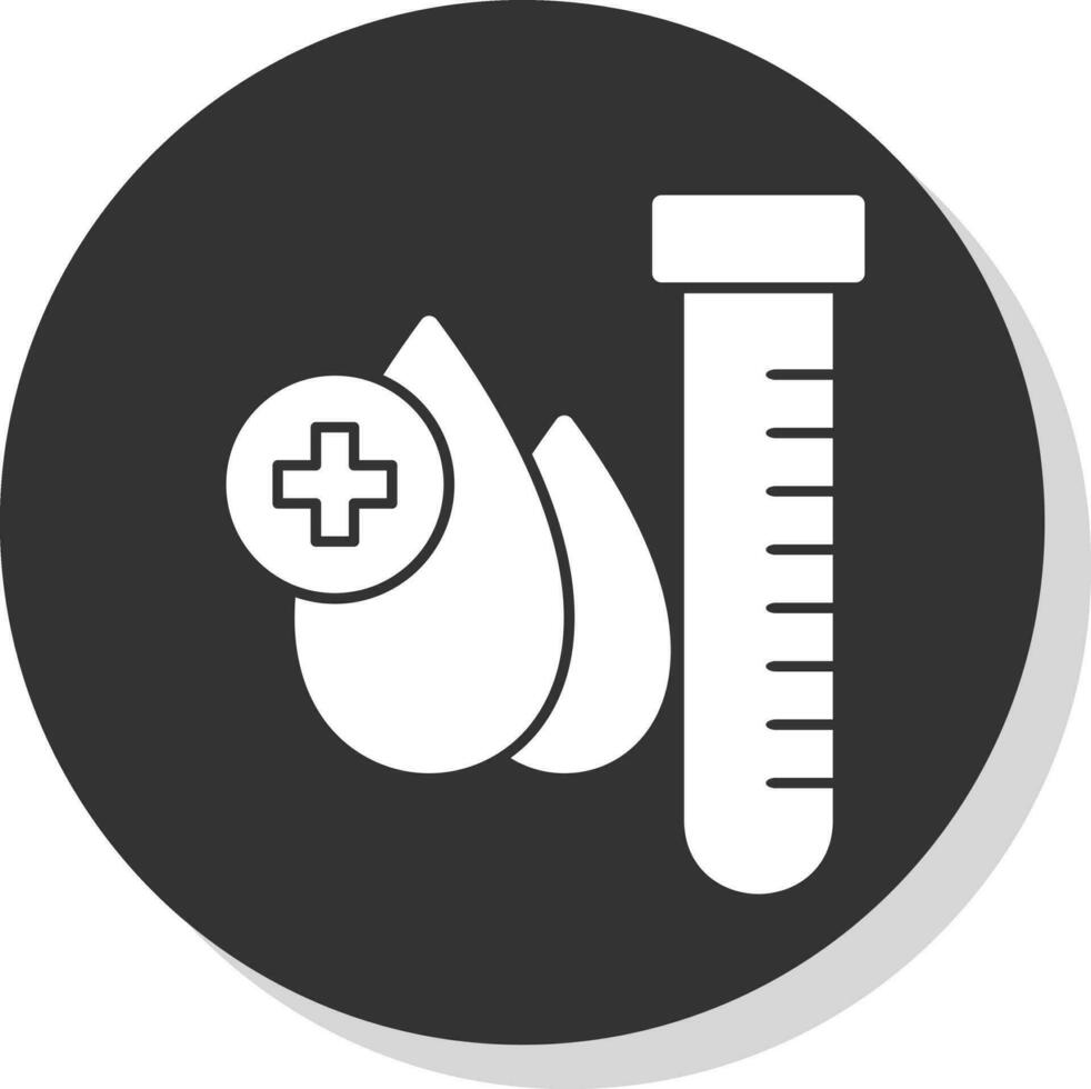 Blood Test Vector Icon Design