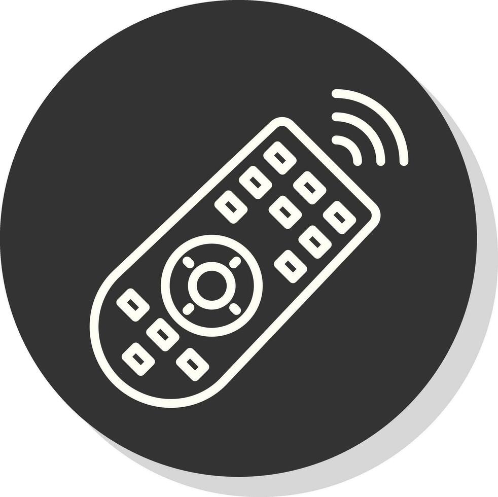 Remote Control Vector Icon Design