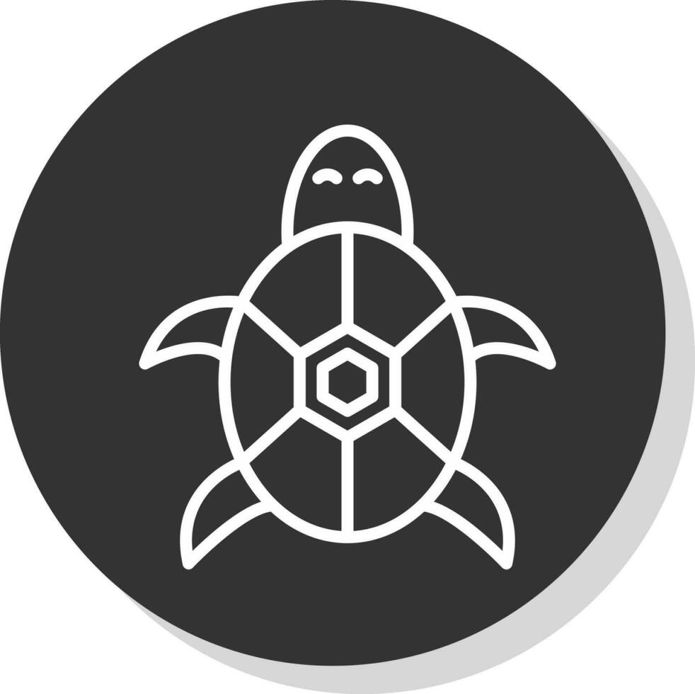 diseño de icono de vector de tortuga