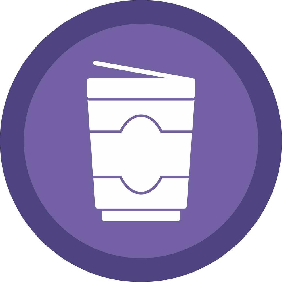 Yogurt Vector Icon Design