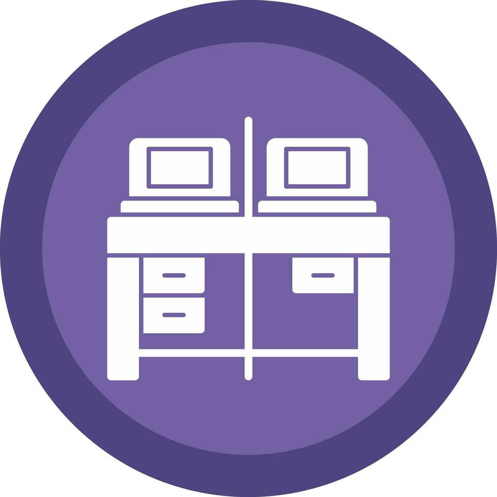 Work Space Vector Icon Design