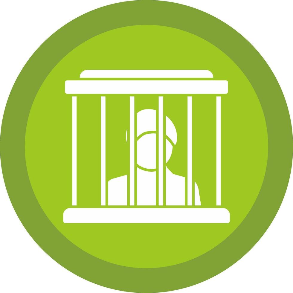 Prisoner Vector Icon Design