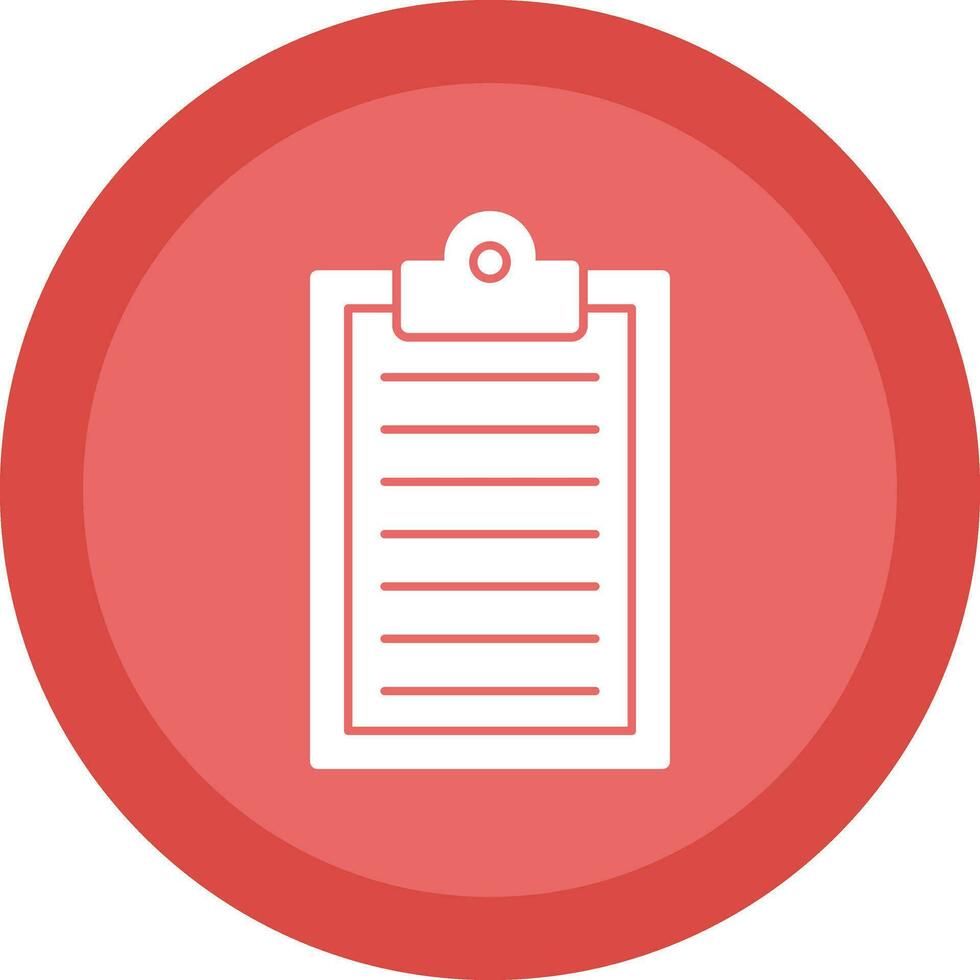 Clipboard Vector Icon Design