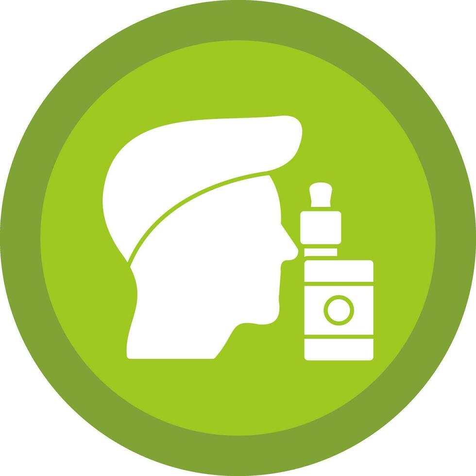 Vaping Vector Icon Design