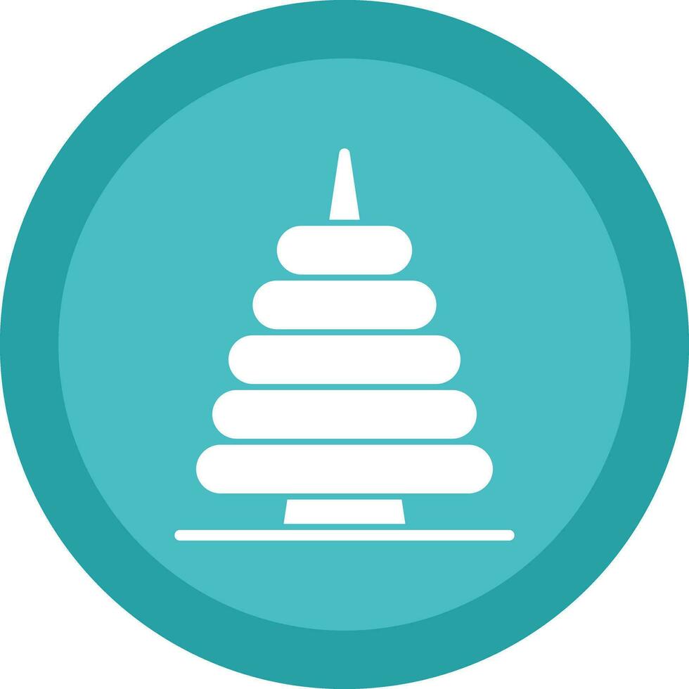 Rings Vector Icon Design