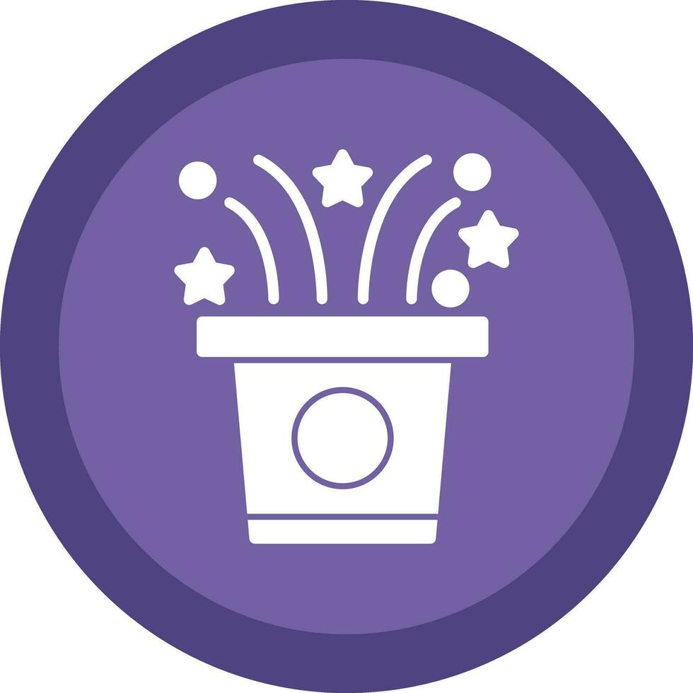 Magic Hat Vector Icon Design