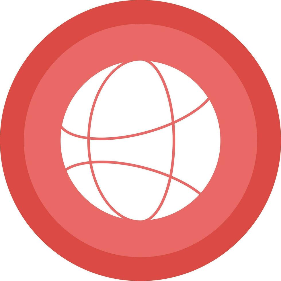 Basketball Vector Icon Design