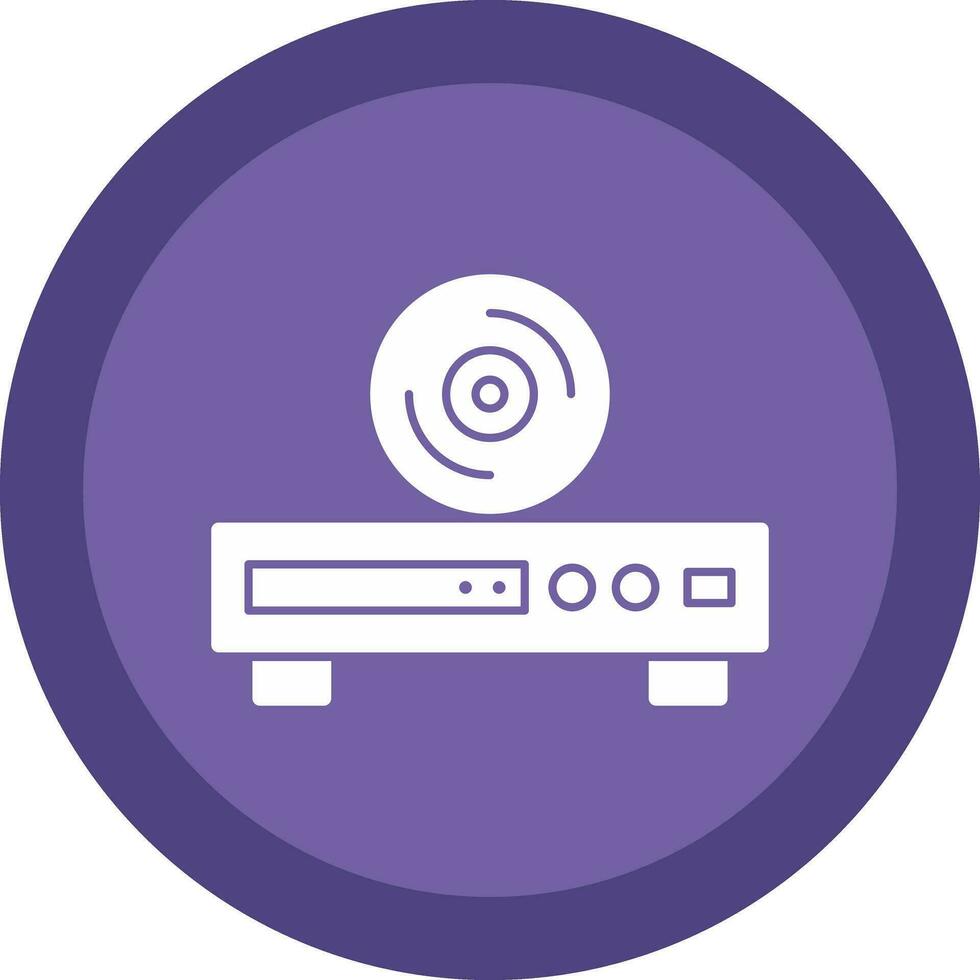 Dvd Player Vector Icon Design