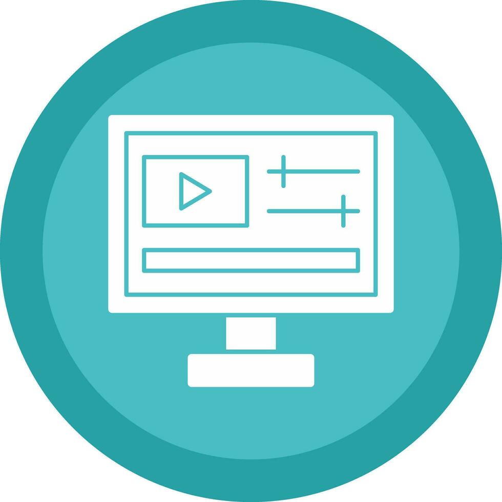 Video Edition Vector Icon Design