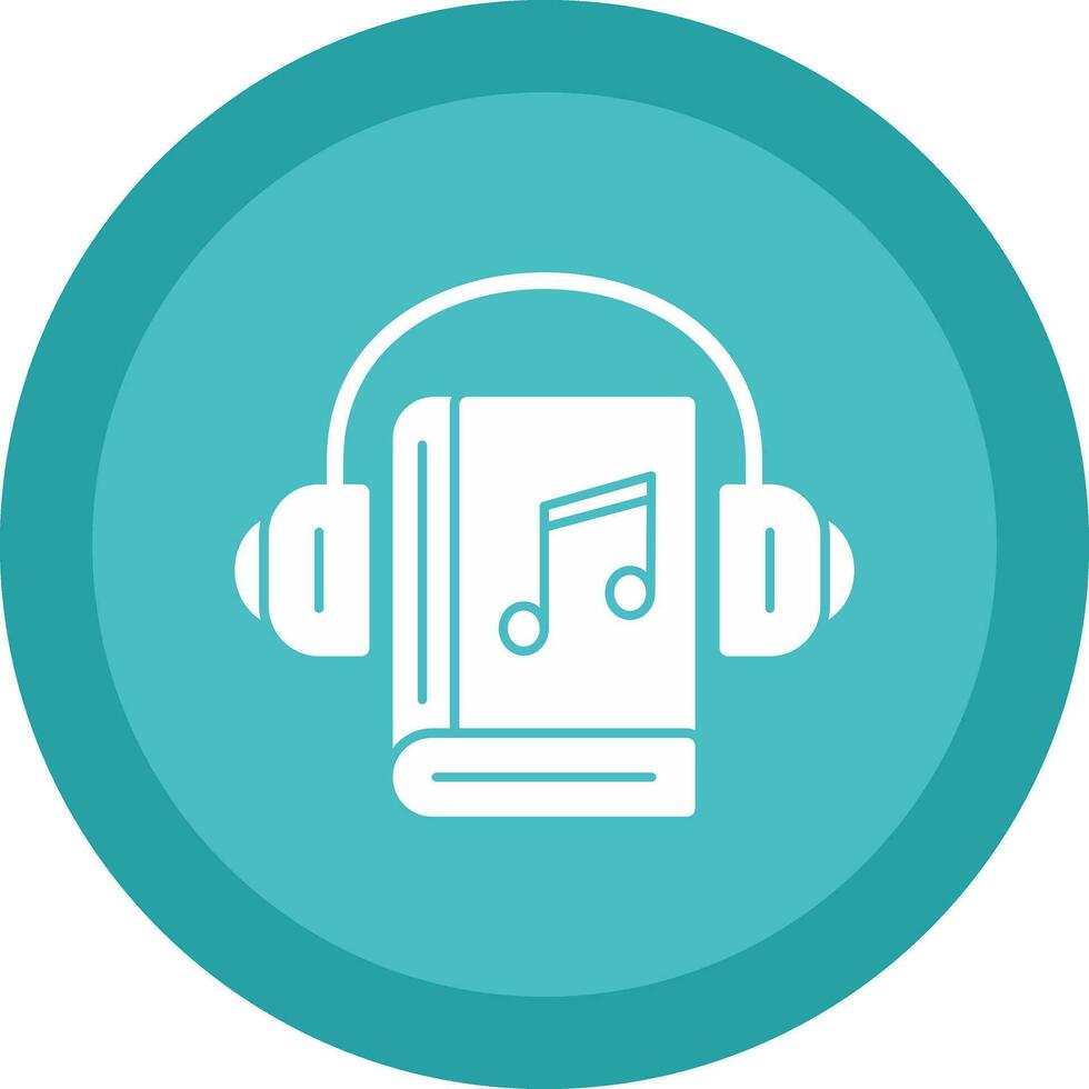 audio libro vector icono diseño