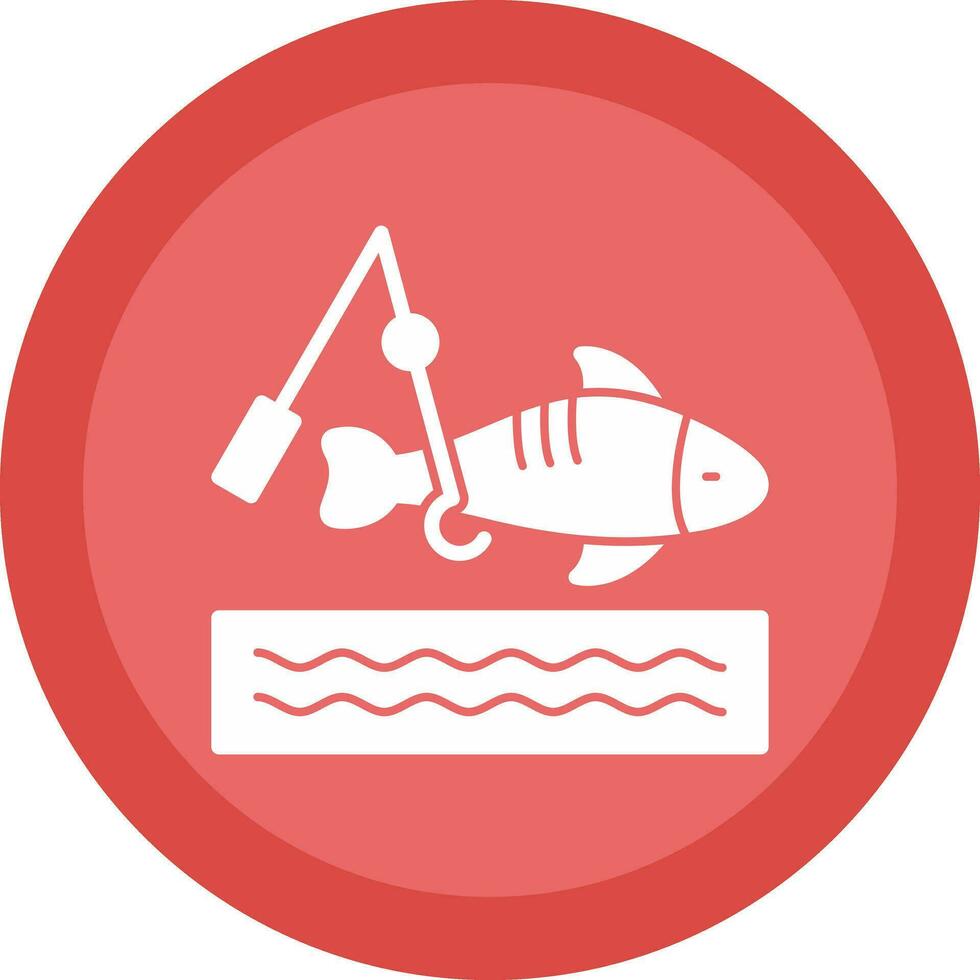 Fishing Vector Icon Design