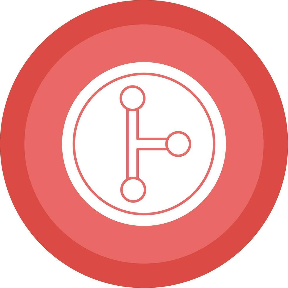 Merge Vector Icon Design