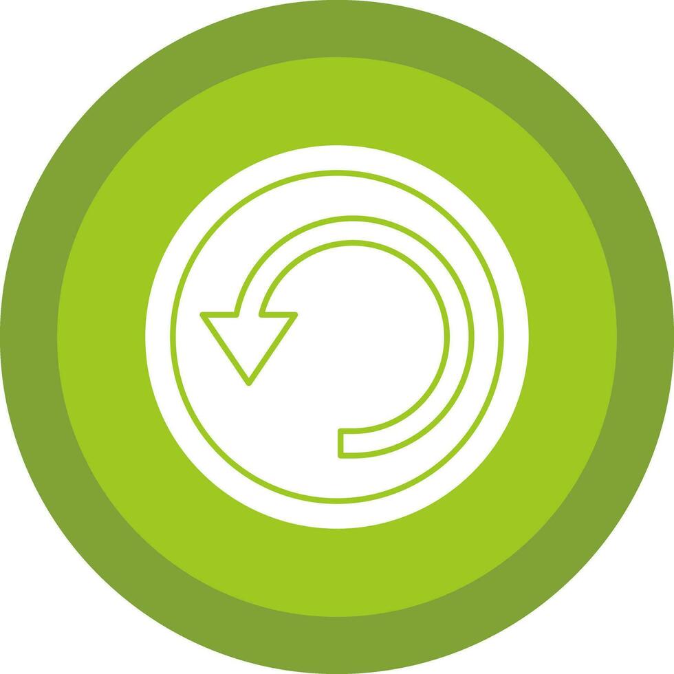 Circular Arrow Vector Icon Design