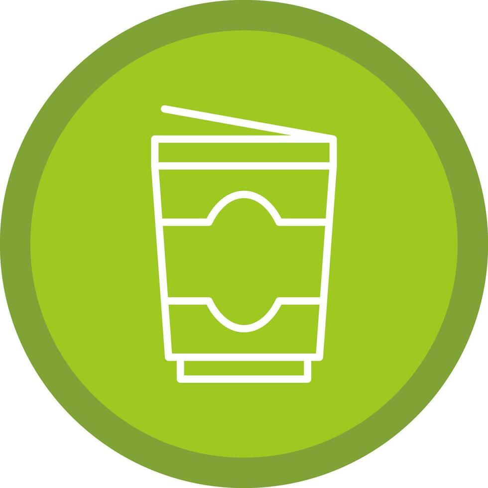 Yogurt Vector Icon Design