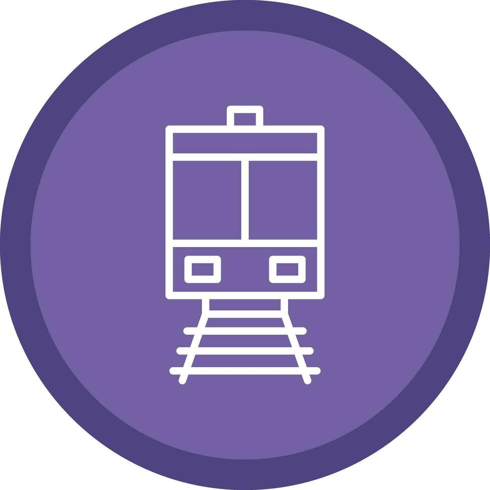 diseño de icono de vector de tren