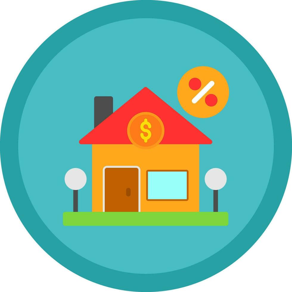 Home Loan Vector Icon Design