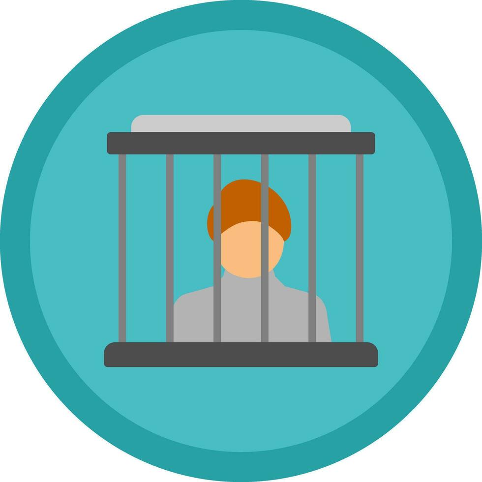 Prisoner Vector Icon Design