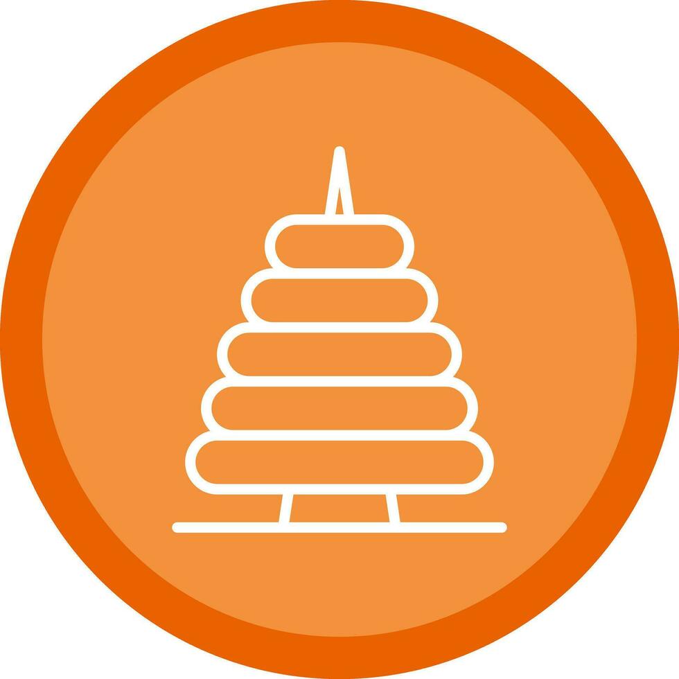 Rings Vector Icon Design