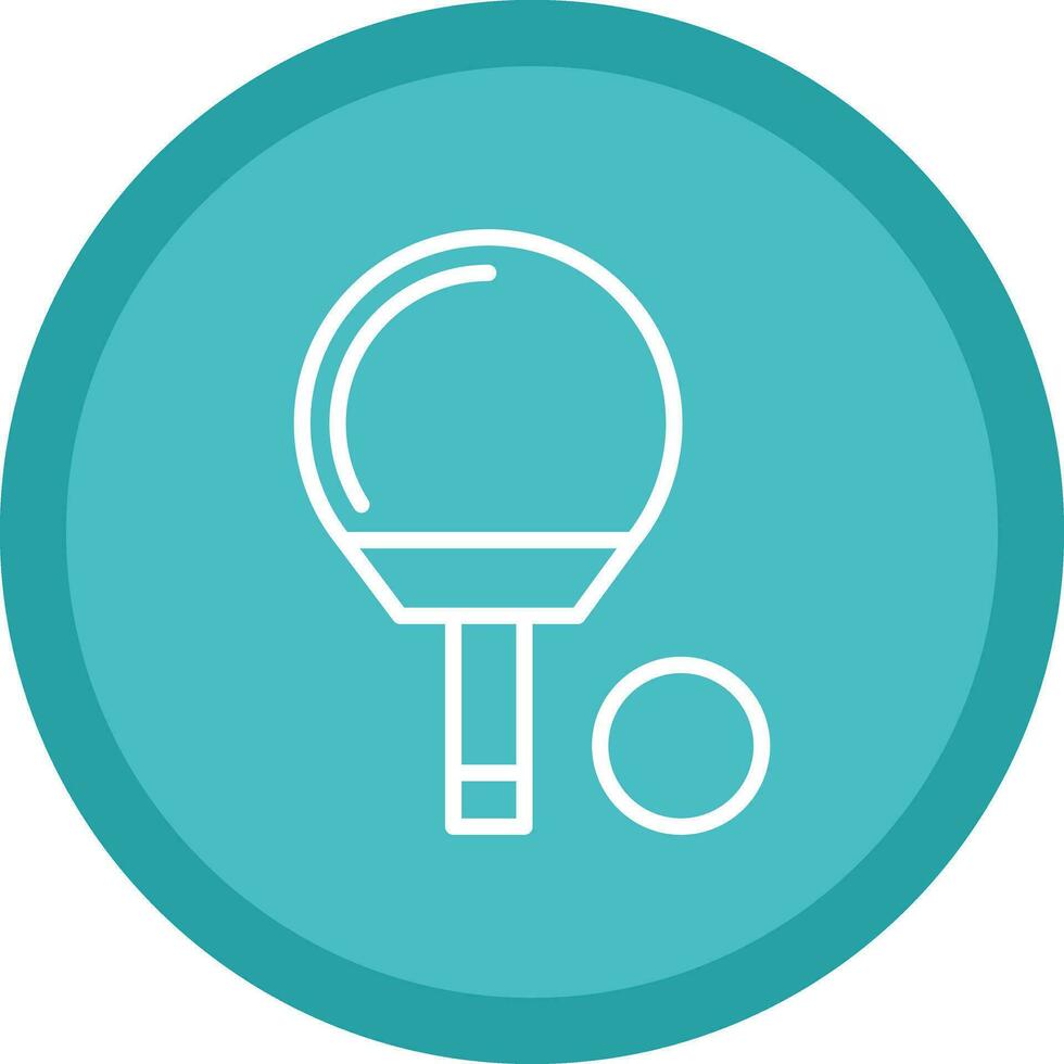 Ping Pong Vector Icon Design