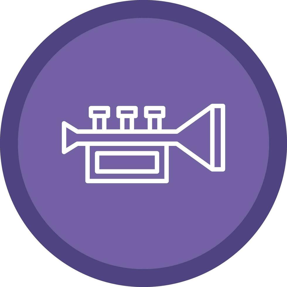 Trumpet Vector Icon Design