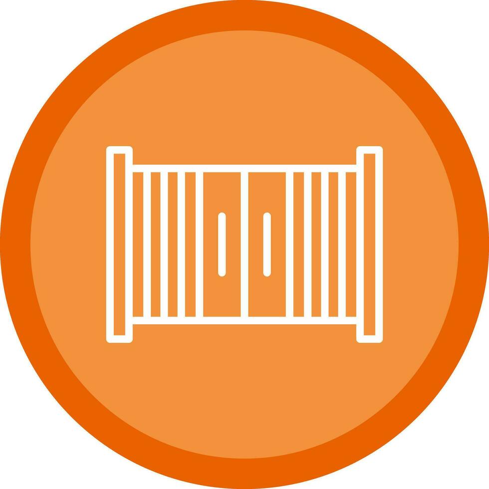 Gate Vector Icon Design