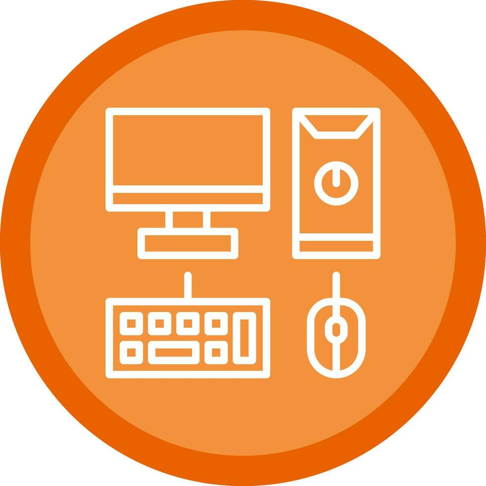 Computer Vector Icon Design