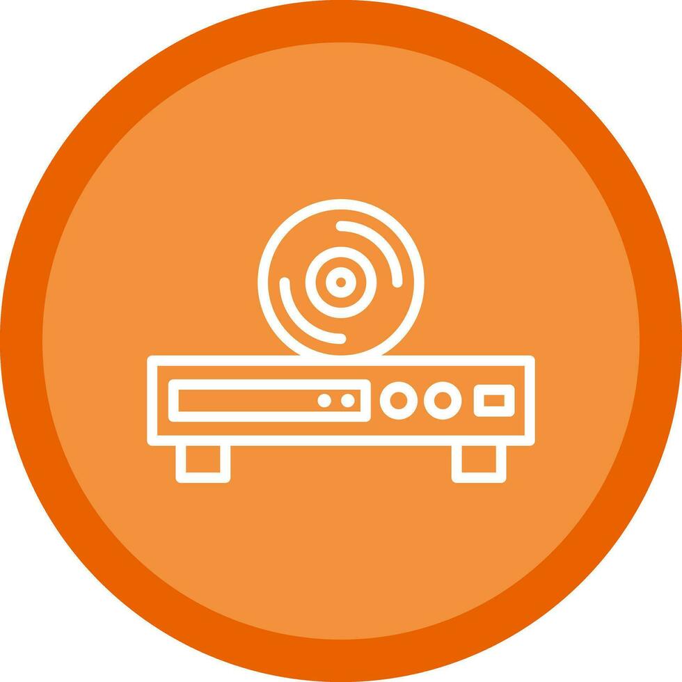 Dvd Player Vector Icon Design