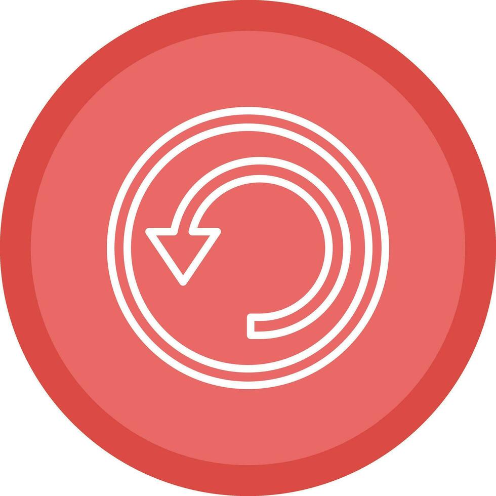 Circular Arrow Vector Icon Design