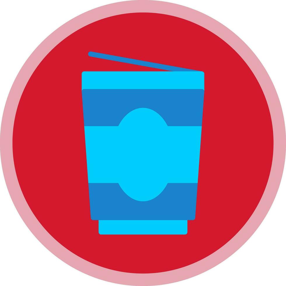 Yogurt Vector Icon Design