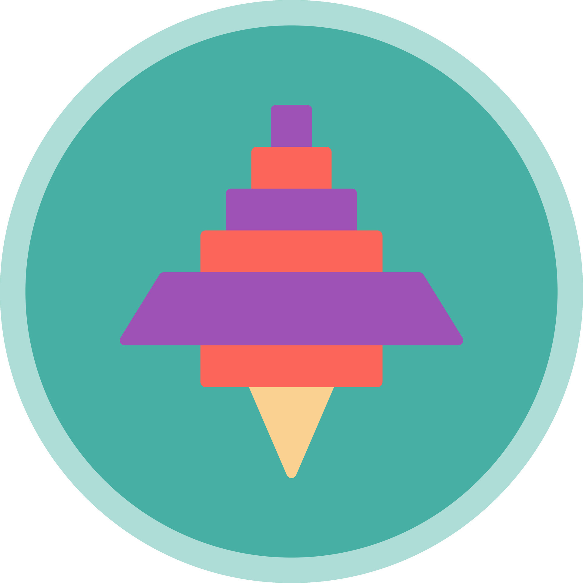 Spinning Top Vector Icon Design 27319894 Vector Art at Vecteezy