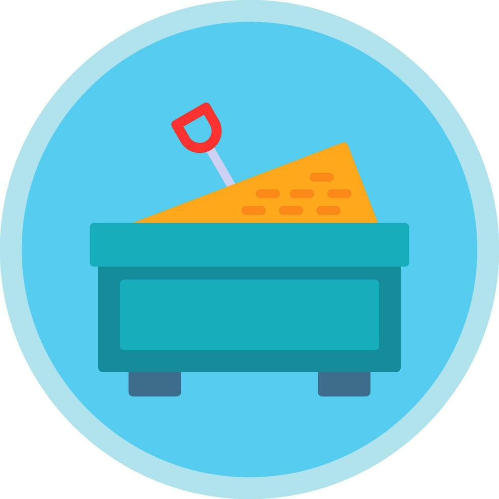 Sandbox Vector Icon Design