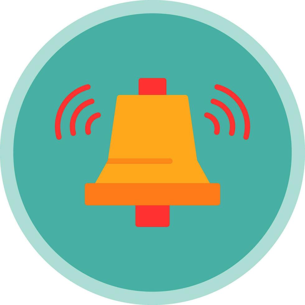 diseño de icono de vector de campana de anillo