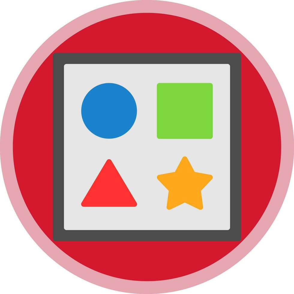 Shape Toy Vector Icon Design