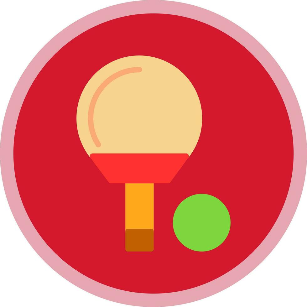 Ping Pong Vector Icon Design