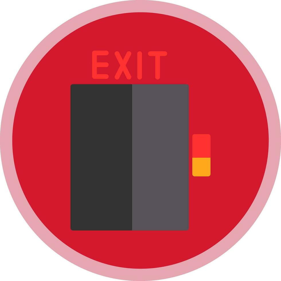 Exit Vector Icon Design