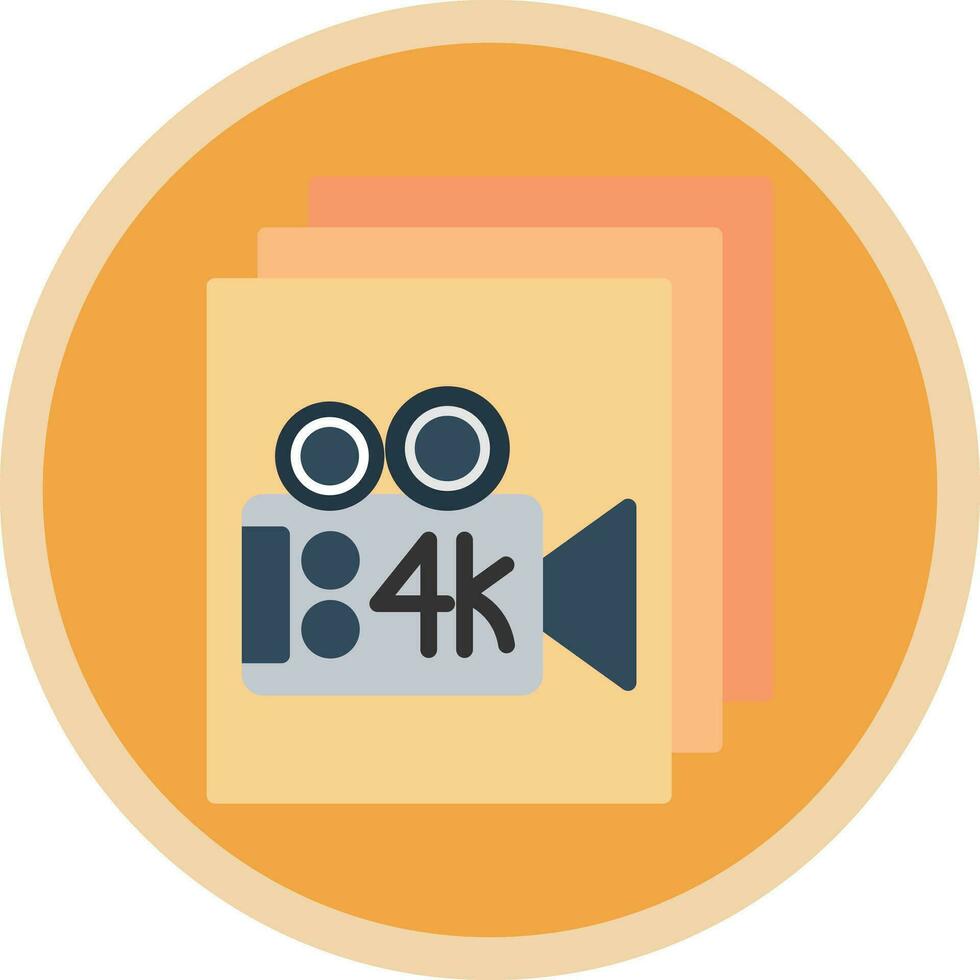 Video Film Vector Icon Design