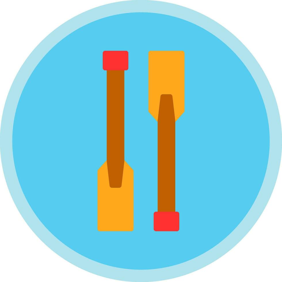 Paddles Vector Icon Design