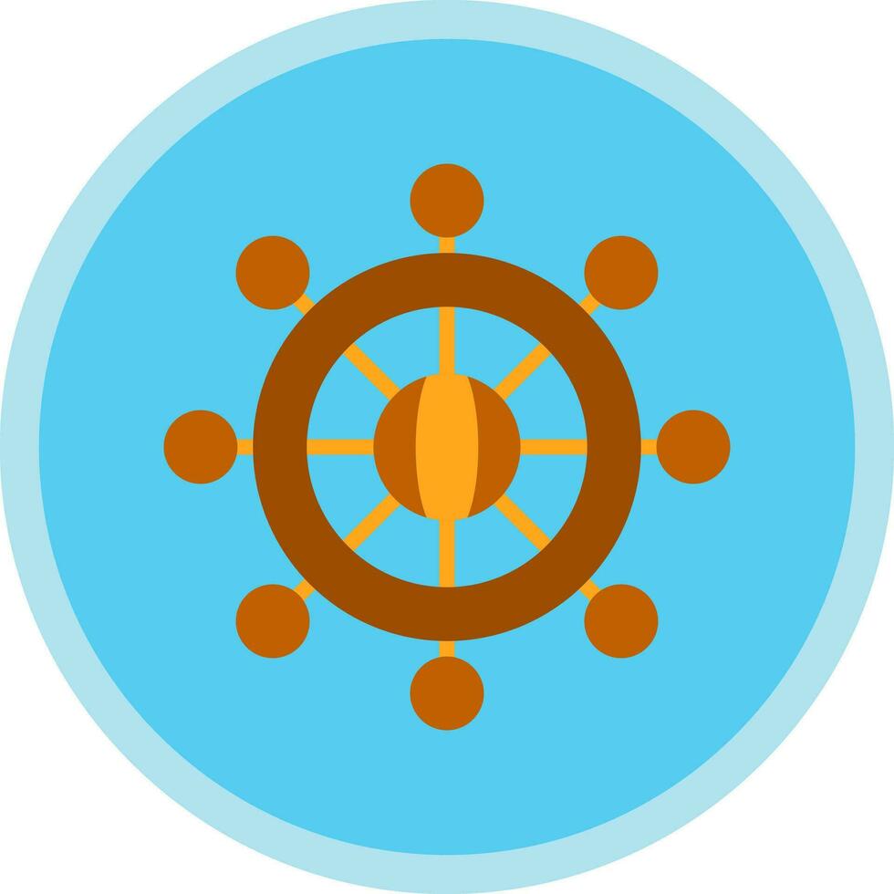 Rudder Vector Icon Design