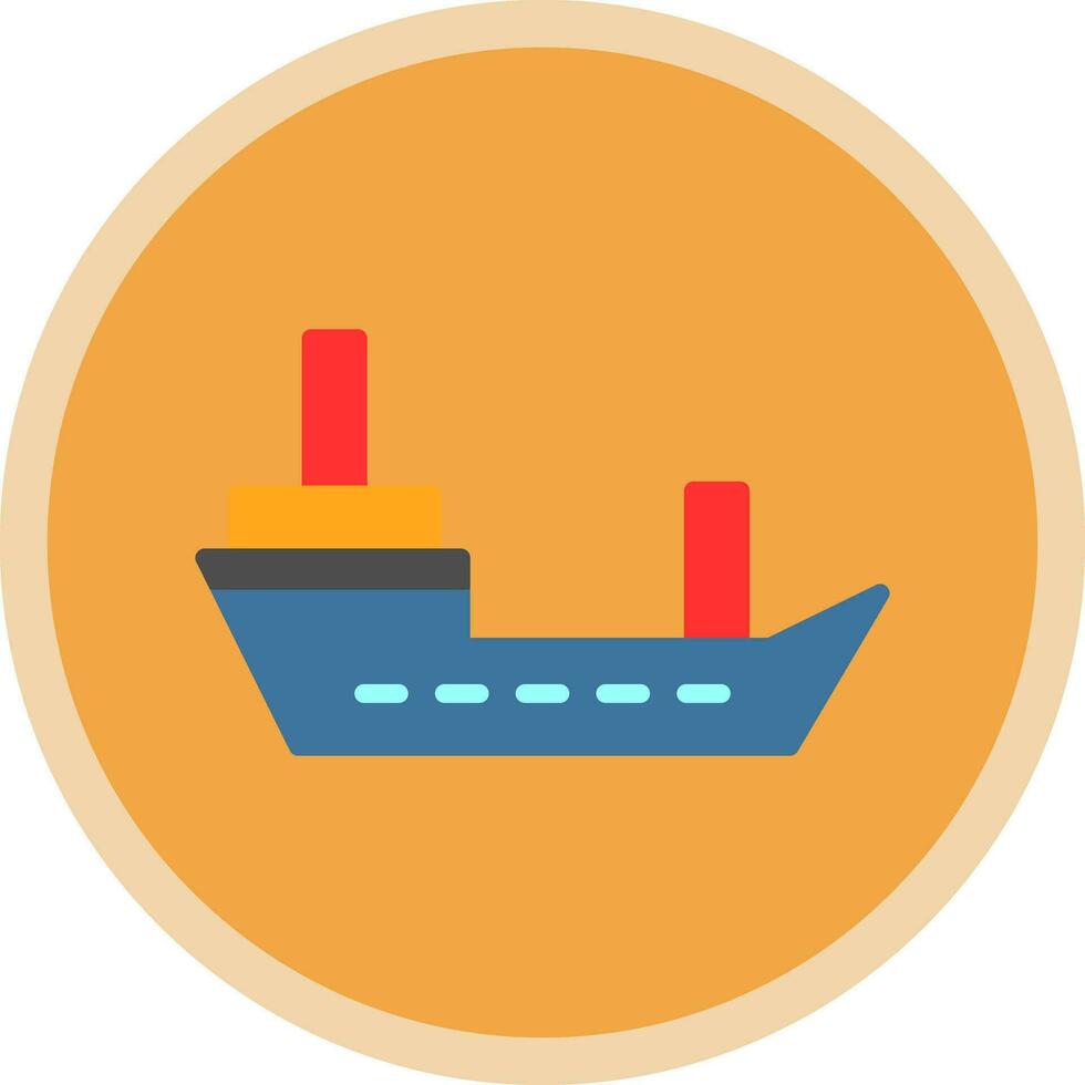 Ship Vector Icon Design