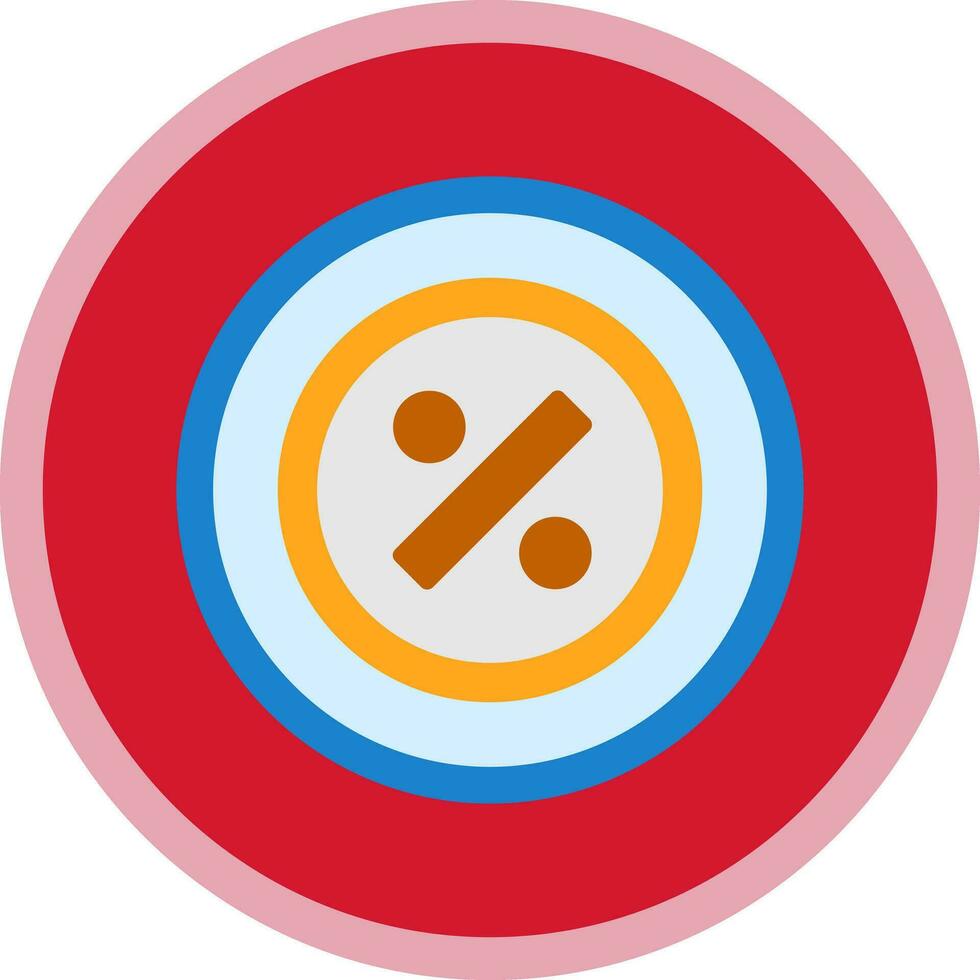 Percentage Vector Icon Design