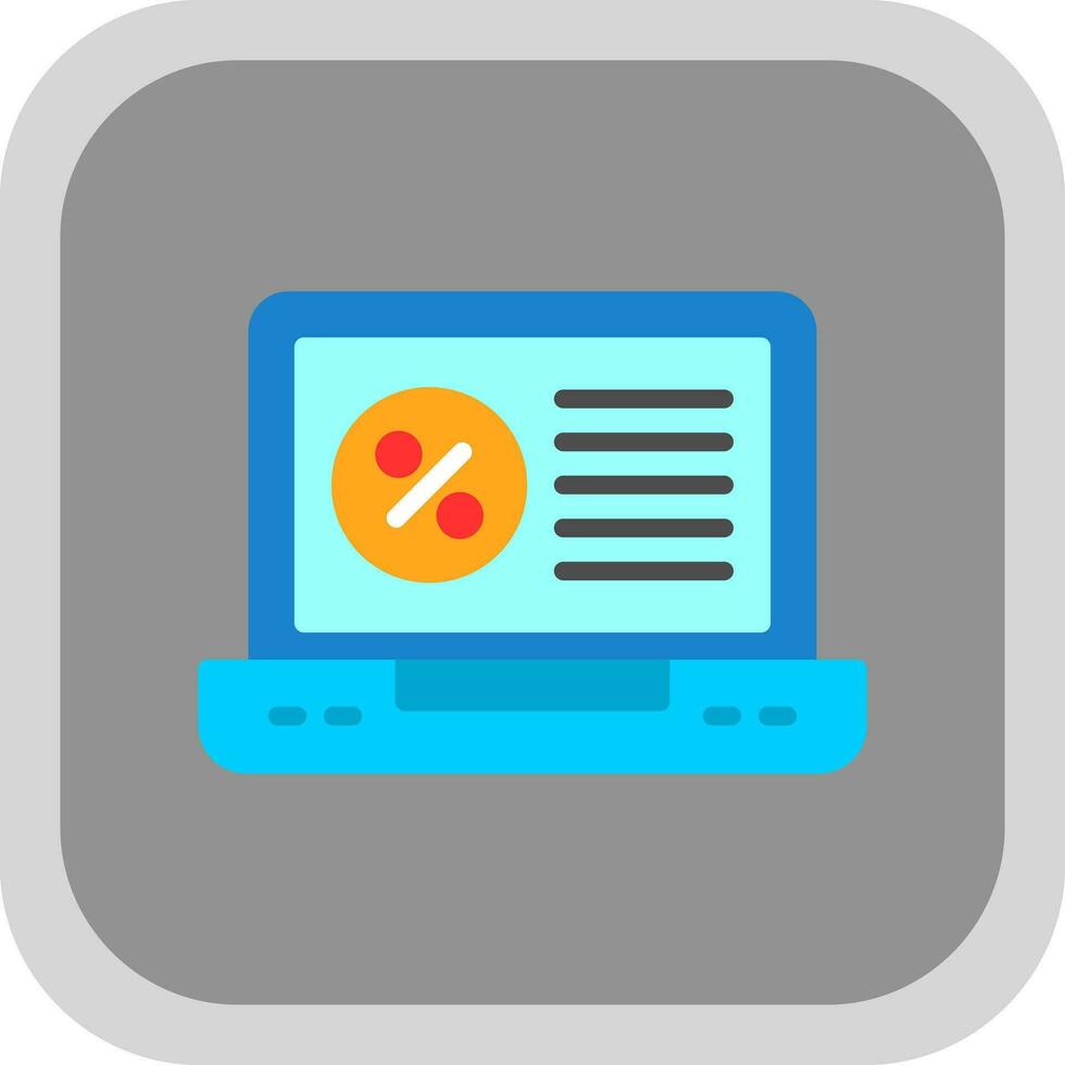 Interest Rate Vector Icon Design