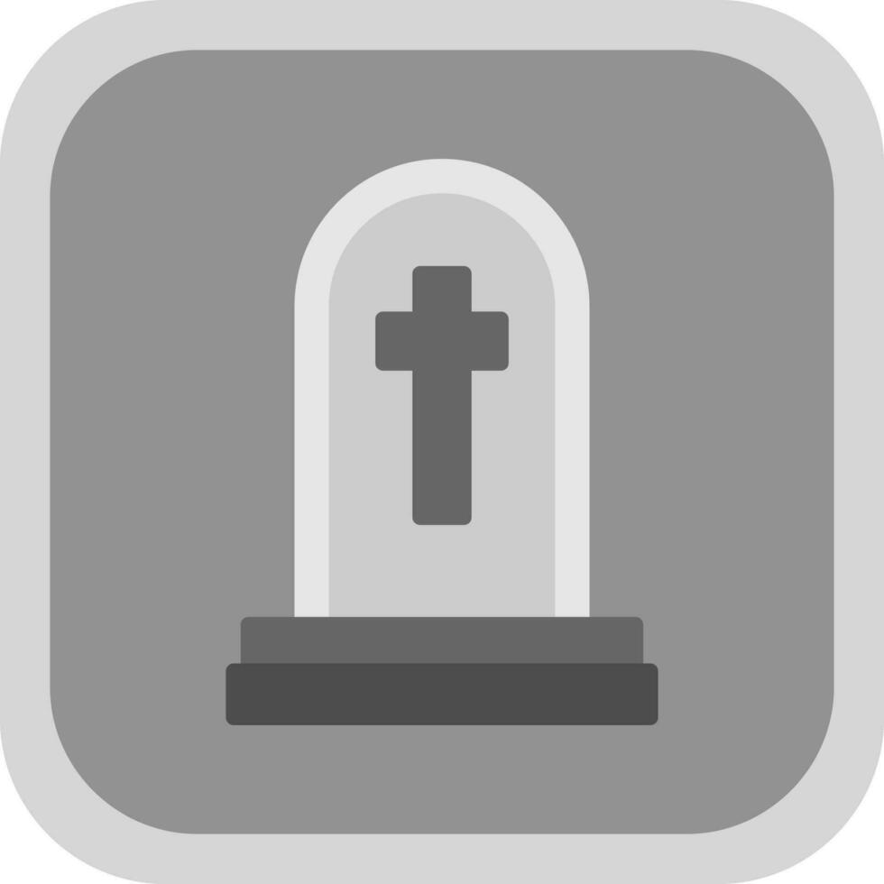 Tomb Vector Icon Design