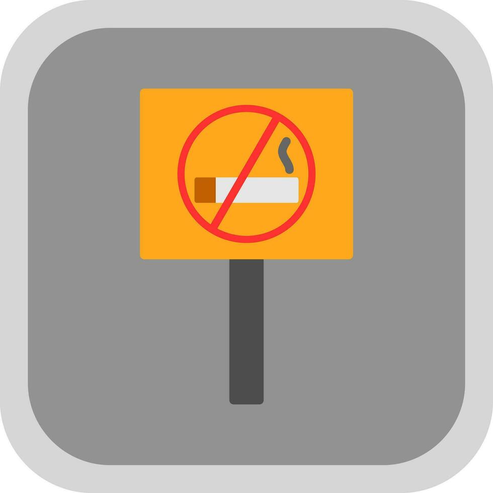 Smoking Not Allowed Vector Icon Design